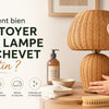 lampe de chevet rotin