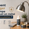 Lampe de chevet en métal