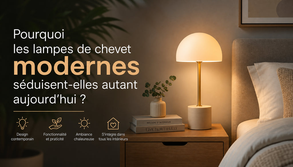 Lampe de chevet moderne