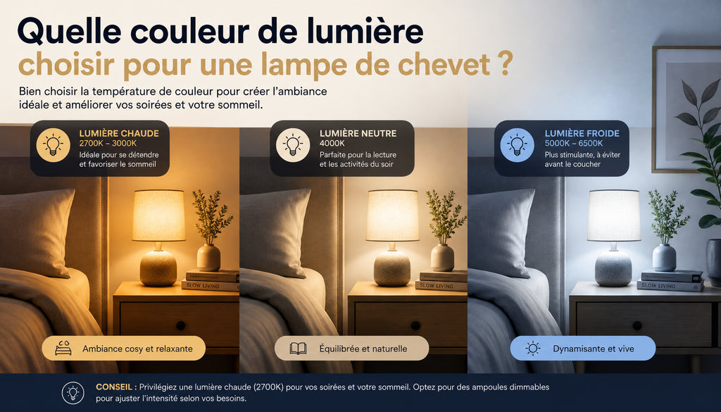 Lampe de chevet Led