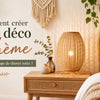 lampe de chevet rotin