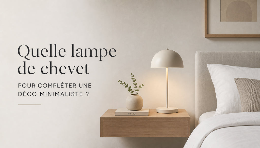 lampe de chevet minimaliste