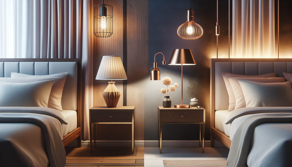 lampe de chevet bois