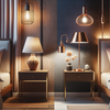 lampe de chevet bois