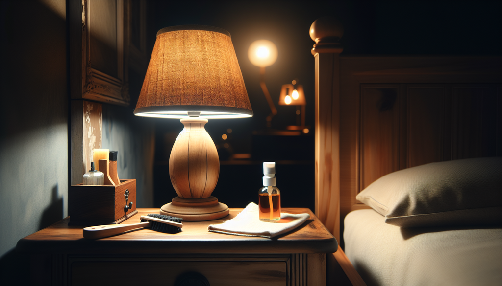 lampe de chevet bois