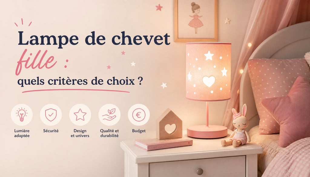 lampe de chevet fille
