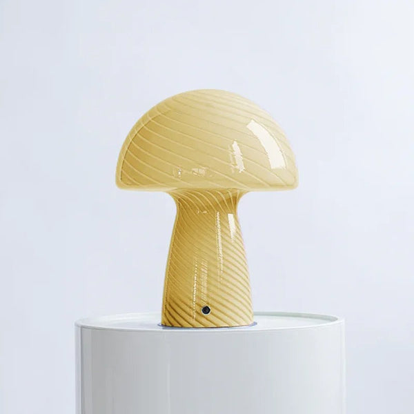 Lampe Champignon Verre
