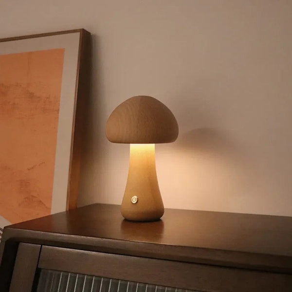 lampe de chevet champignon