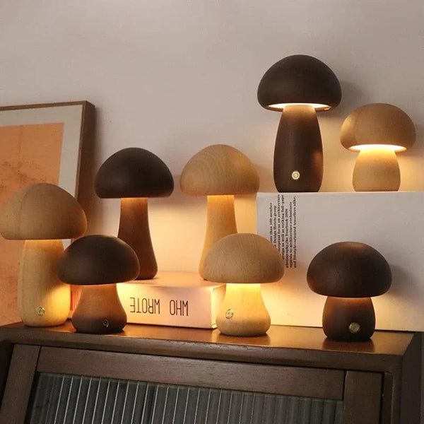 lampe de chevet champignon