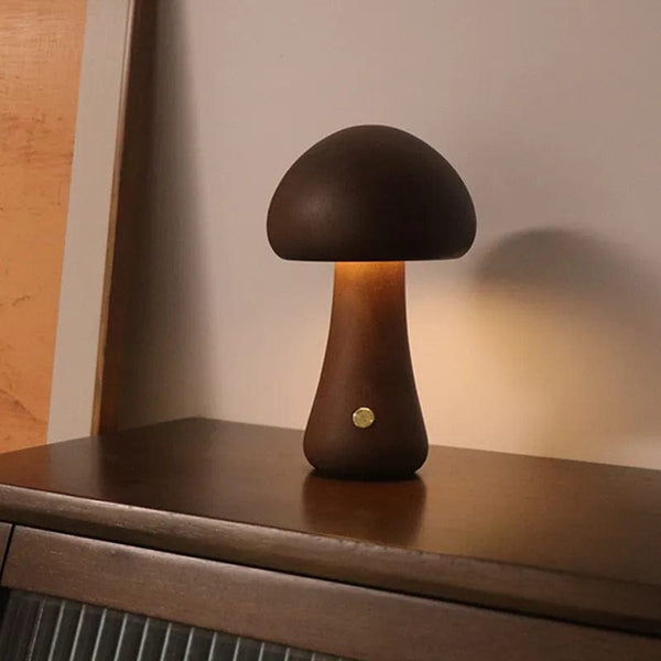 lampe de chevet champignon