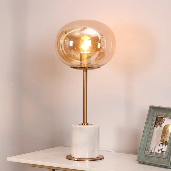 Lampe de Chevet Design Marbre