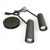 lampe de chevet double suspension