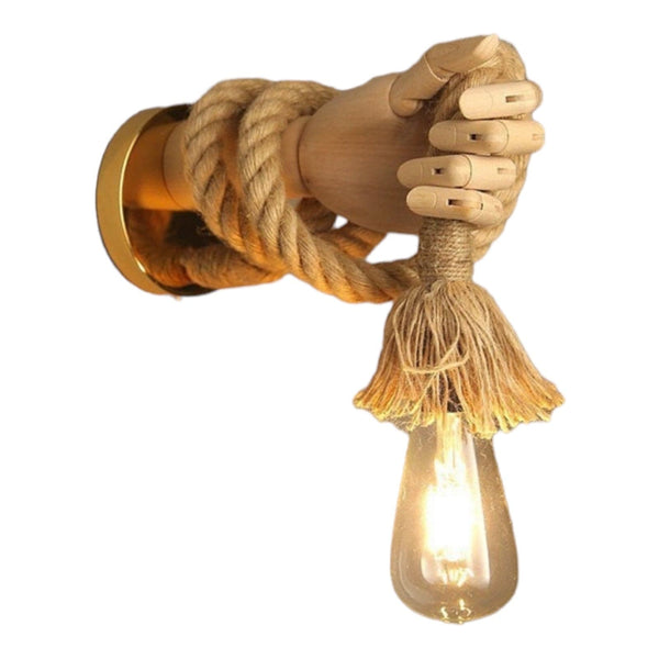 lampe de chevet main