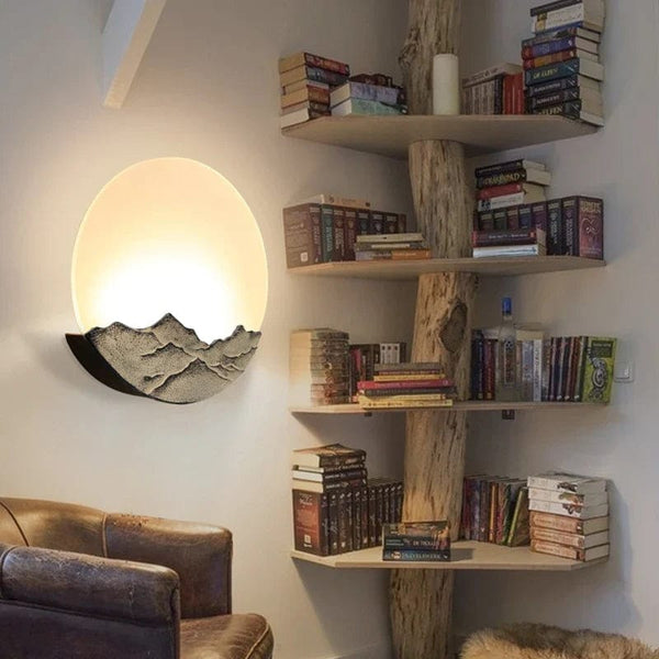 lampe de chevet montagne