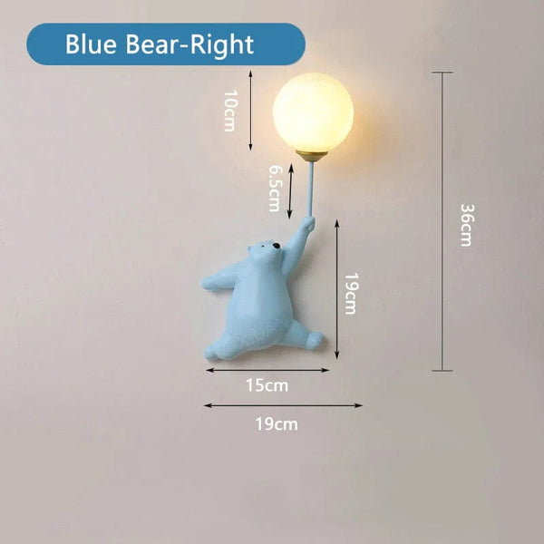 lampe de chevet murale enfant