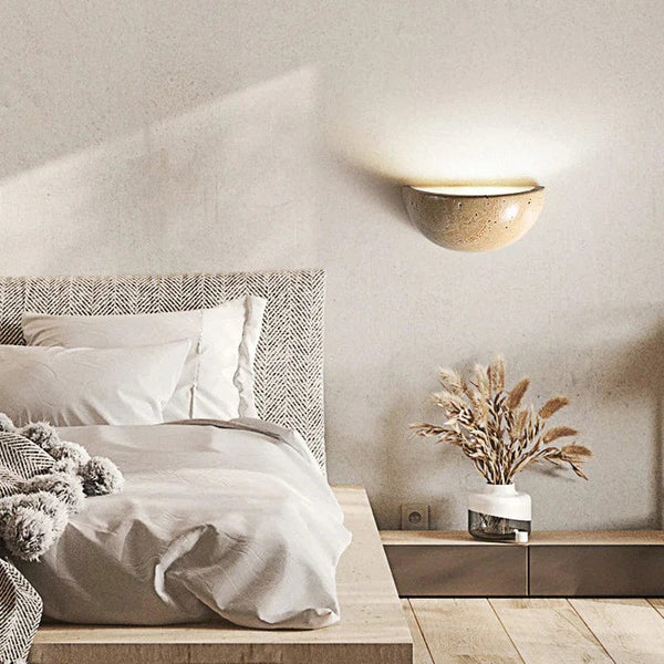 lampe de chevet murale naturelle