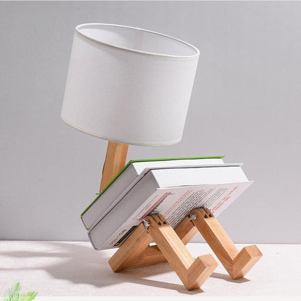 lampe de chevet robot