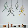 lampe de chevet suspendue bonhomme