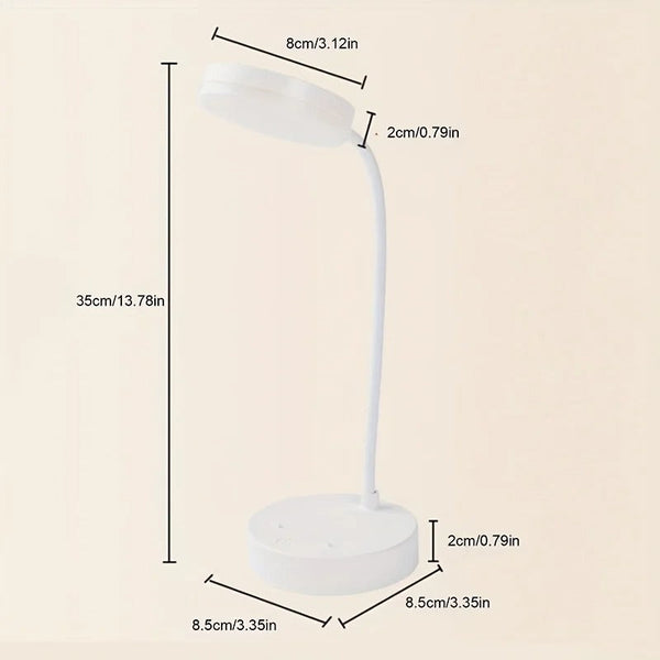 Lampe de Chevet Tactile Blanche