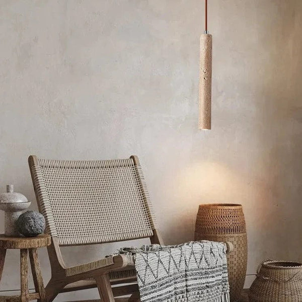 lampe de chevet travertin