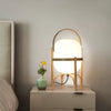 Lampe Pied en Bois