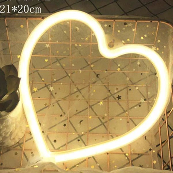 lampe de chevet neon led