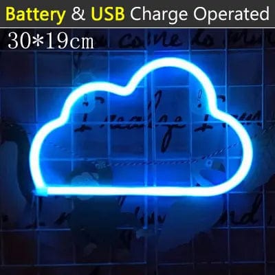 lampe de chevet neon led