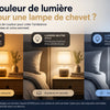 Lampe de chevet Led