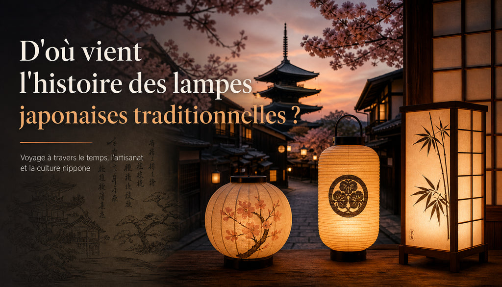 Lampe de chevet japonaise