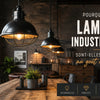Lampe de Chevet Industrielle