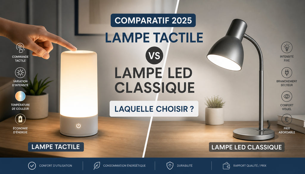 lampe de chevet tactile
