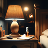 lampe de chevet bois