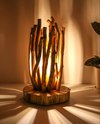 Lampe de Chevet Bois Flotté