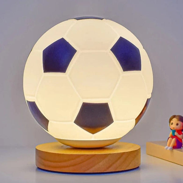 lampe de chevet ballon de foot
