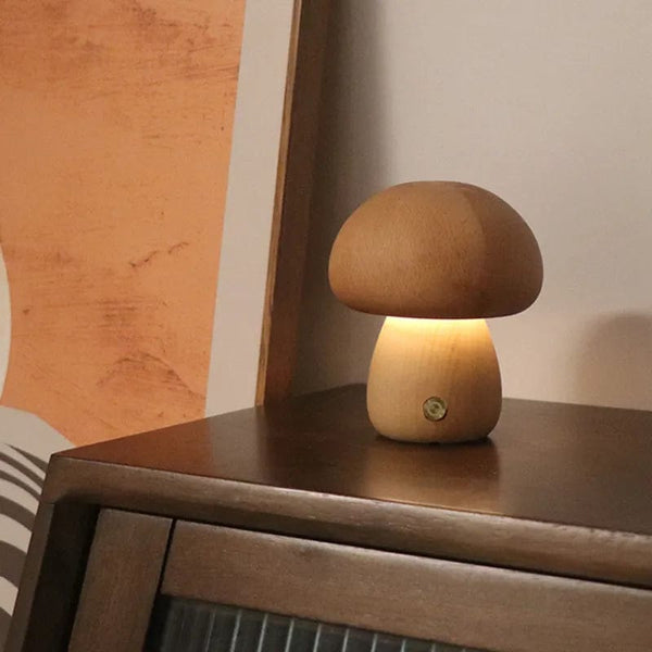lampe de chevet champignon
