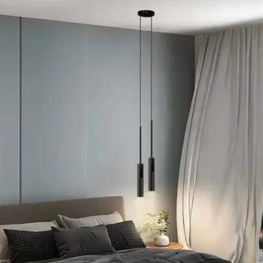 lampe de chevet double suspension