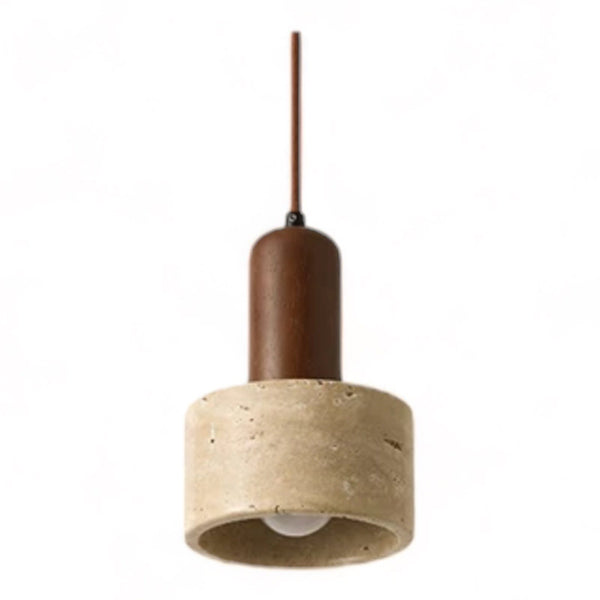 lampe de chevet suspendue pierre